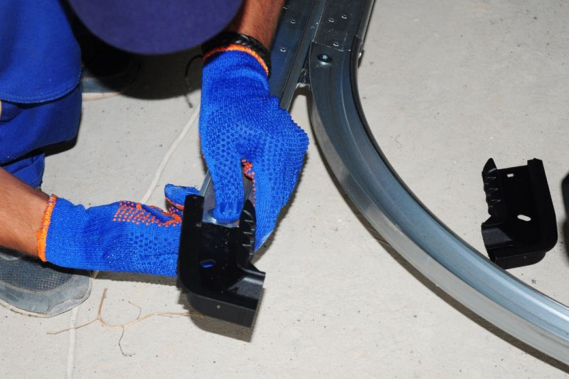 Garage door roller replacement